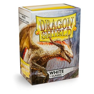 100 Dragon Shield Sleeves - Classic White