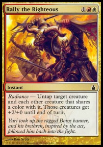 Rally the Righteous - Ravnica: City of Guilds (Common) [RAV-222]
