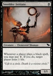 Smolder Initiate - Shadowmoor (Common) [SHM-78]