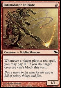 Intimidator Initiate - Shadowmoor (Common) [SHM-96]