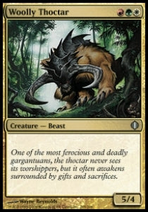 Woolly Thoctar - Shards of Alara (Uncommon) [ALA-209]