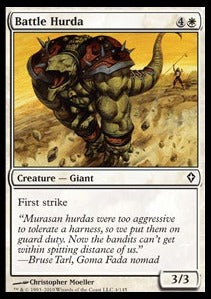Battle Hurda - Worldwake (Common) [WWK-4]
