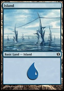 Island (V.1) - Duel Decks: Elspeth vs. Tezzeret (Land) [DDF-76]