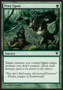 Prey Upon - Innistrad (Common) [ISD-200]