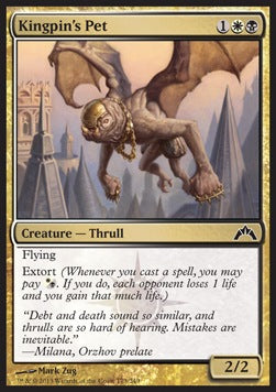 Kingpin's Pet - Gatecrash (Common) [GTC-173]