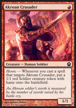 Akroan Crusader - Theros (Common) [THS-111]