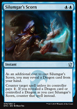 Silumgar's Scorn - Dragons of Tarkir (Uncommon) [DTK-78]