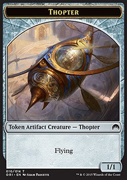 Thopter Token (Artifact 1/1) (V.1)⁣ - Magic Origins⁣ (Token)⁣ [T10]