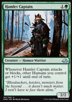 Hamlet Captain - Eldritch Moon (Uncommon) [EMN-161]