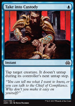 Take into Custody - Aether Revolt (Common) [AER-47]