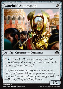 Watchful Automaton - Aether Revolt (Common) [AER-182]