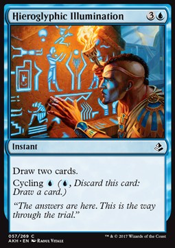Hieroglyphic Illumination⁣ - Amonkhet⁣ (Common)⁣ [57]