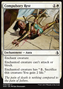 Compulsory Rest - Amonkhet (Common) [AKH-9]