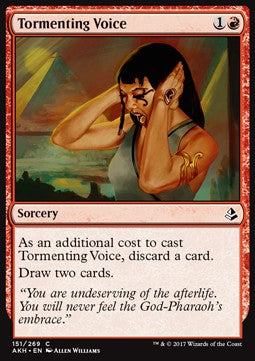 Tormenting Voice - Amonkhet (Common) [AKH-151]