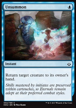Unsummon - Hour of Devastation (Common) [HOU-54]