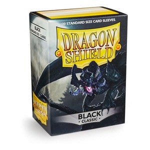 100 Dragon Shield Sleeves - Classic Black