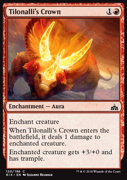 Tilonalli's Crown - Rivals of Ixalan (Common) [RIX-120]