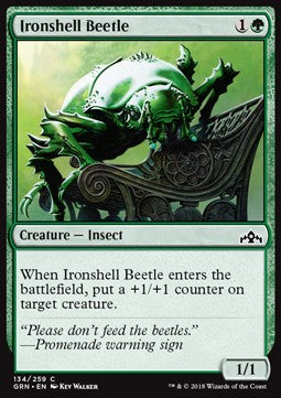 Ironshell Beetle - Guilds of Ravnica (Common) [GRN-134]