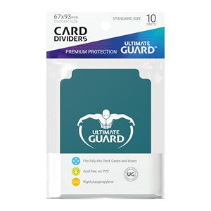10 Ultimate Guard Dividers (Petrol)