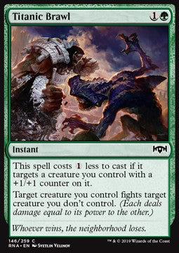 Titanic Brawl - Ravnica Allegiance (Common) [RNA-146]