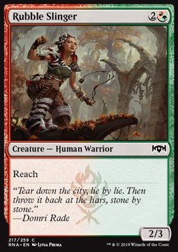 Rubble Slinger - Ravnica Allegiance (Common) [RNA-217]