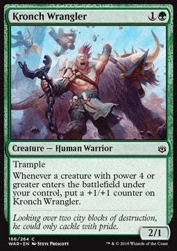 Kronch Wrangler - War of the Spark (Common) [WAR-166]