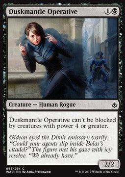 Duskmantle Operative - War of the Spark (Common) [WAR-88]