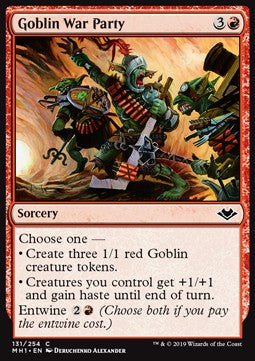 Goblin War Party - Modern Horizons (Common) [MH1-131]