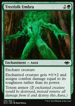 Treefolk Umbra - Modern Horizons (Common) [MH1-185]