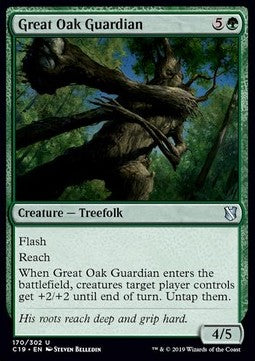 Great Oak Guardian - Commander 2019 (Uncommon) [C19-170]
