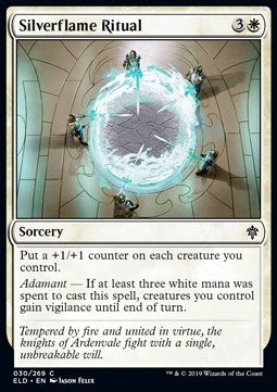 Silverflame Ritual⁣ - Throne of Eldraine⁣ (Common)⁣ [30]