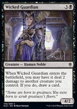 Wicked Guardian - Throne of Eldraine (Common) [ELD-109]