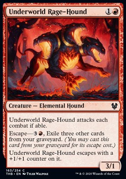 Underworld Rage-Hound - Theros Beyond Death (Common) [THB-163]