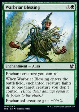 Warbriar Blessing - Theros Beyond Death (Common) [THB-204]