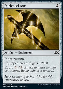 Darksteel Axe - Double Masters (Common) [2XM-247]