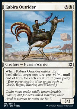 Kabira Outrider - Zendikar Rising (Common) [ZNR-18]
