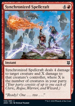 Synchronized Spellcraft - Zendikar Rising (Common) [ZNR-168]