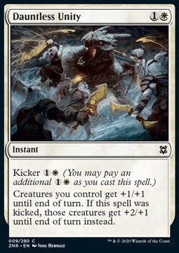 Dauntless Unity - Zendikar Rising (Common) [ZNR-9]