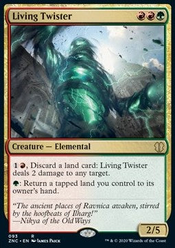 Living Twister - Commander: Zendikar Rising (Rare) [ZNC-93]