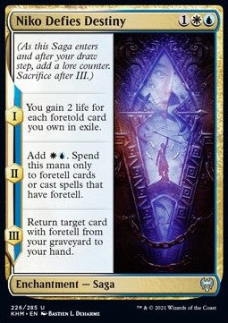 Niko Defies Destiny - Kaldheim (Uncommon) [KHM-226]