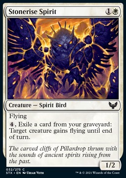 Stonerise Spirit - Strixhaven: School of Mages (Common) [STX-32]