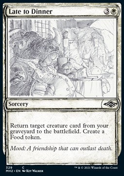 Late to Dinner - Modern Horizons 2: Extras (Common) [XMH2-329]