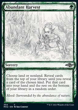 Abundant Harvest - Modern Horizons 2: Extras (Common) [XMH2-354]