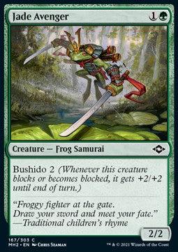 Jade Avenger - Modern Horizons 2 (Common) [MH2-167]