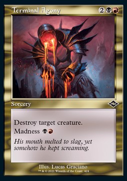 Terminal Agony (V.1) - Modern Horizons 2: Extras (Common) [XMH2-424]