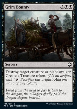 Grim Bounty - Adventures in the Forgotten Realms (Common) [AFR-106]
