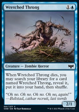 Wretched Throng - Innistrad: Crimson Vow (Common) [VOW-91]