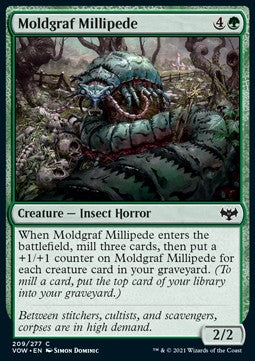 Moldgraf Millipede - Innistrad: Crimson Vow (Common) [VOW-209]