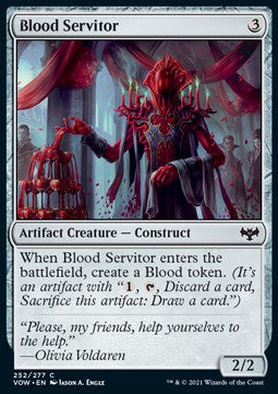 Blood Servitor - Innistrad: Crimson Vow (Common) [VOW-252]