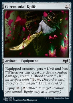 Ceremonial Knife - Innistrad: Crimson Vow (Common) [VOW-254]